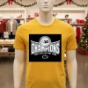 2024 Volleyball Champions Penn State Nittany Lions   Yellow T Shirt