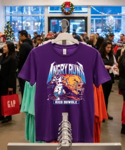 Angry Runs 2025 Panthers Rico Dowdle funy colorful t-shirt