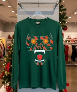 Bengals Brews Fierce Jungle Gorilla Graphic T   Green T Shirt