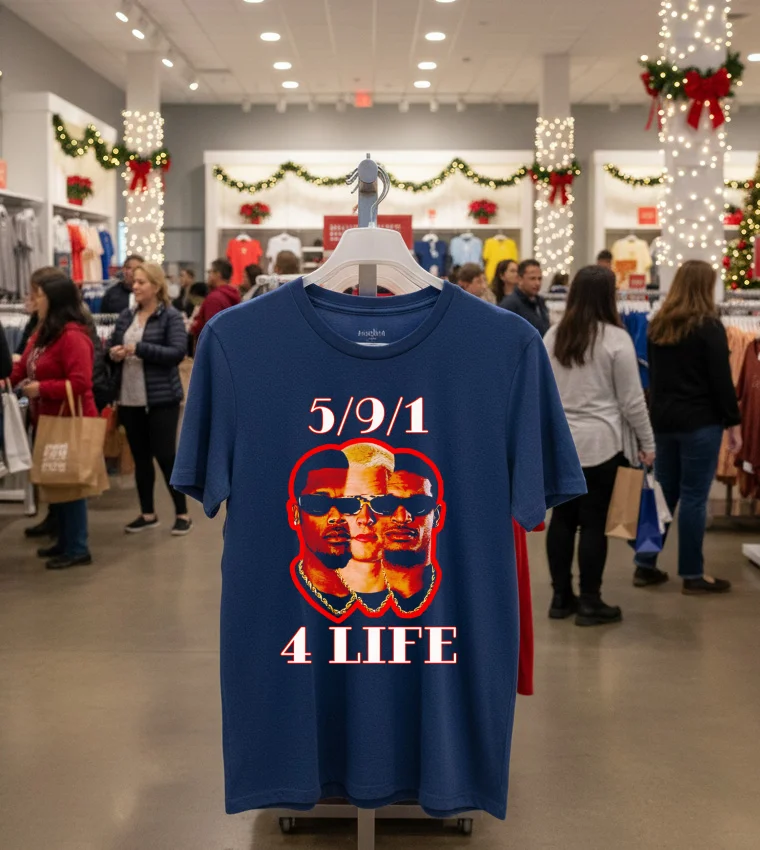 Bengals Brews Tiger 5 9 1 4 Life T - navy-t-shirt Bengals Brews Tiger 5 9 1 4 Life T Navy T Shirt