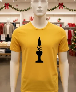 Big Dumper Butt Plug 29 T   Yellow T Shirt