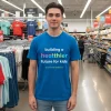 Building A Healthier Future For Kids   Blue T Shirt