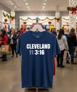 CLEVELAND 11 3 16 funy colorful t-shirt