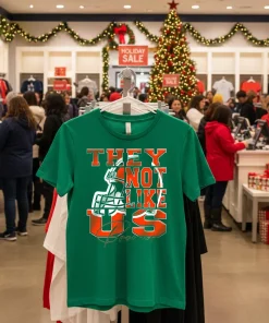 Cleveland Browns They Not Like Us Nfl Football Green T Shirt