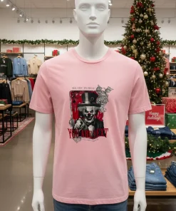 Clown Face You Are Next See You In Hell Your Worst Nightmare   Pink T Shitr