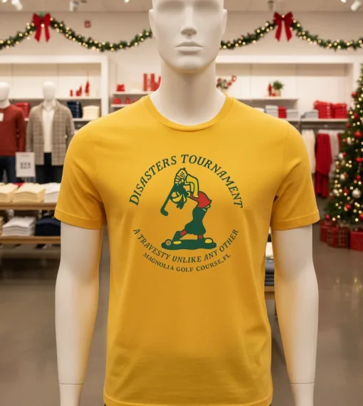 Davies Disasters Tourname A Travesty Unlike Any Other Magnolia Golf Course   Yellow T Shirt