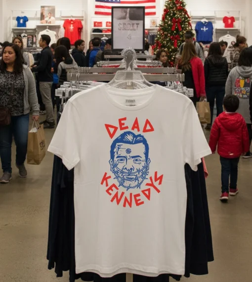 Dead Kennedys Big Head   White T Shirt