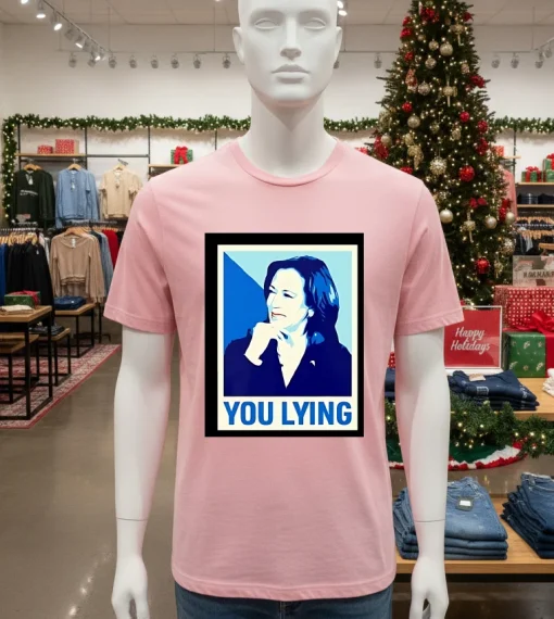 Debate 2024 I Know You Lying Kamala Harris   Pink T Shitr
