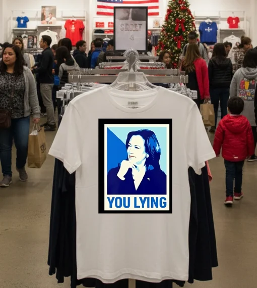 Debate 2024 I Know You Lying Kamala Harris   White T Shirt