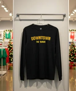 Downtown The Burgh funy colorful t-shirt