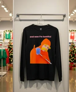 Dr. Seuss and now I m bashful Lorax meme funy colorful t-shirt