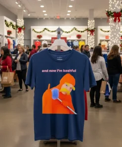 Dr. Seuss and now I m bashful Lorax meme funy colorful t-shirt