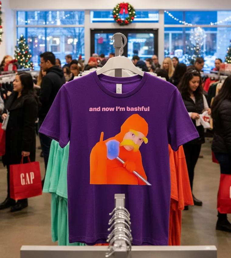 Dr. Seuss And Now I M Bashful Lorax Meme - purple-t-shirt Dr. Seuss And Now I M Bashful Lorax Meme Purple T Shirt