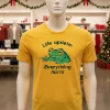 Frog Life Update Everything Hurts Meme   Yellow T Shirt