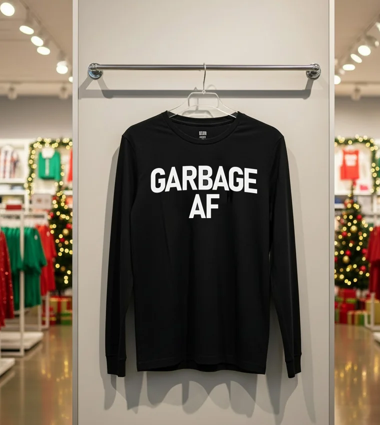 Garbage Af For Trump - back-t-shirt Garbage Af For Trump Back T Shirt