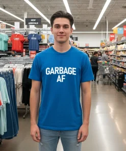 Garbage AF for Trump funy colorful t-shirt