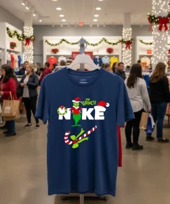 Get Festive with the Grinch Christmas funy colorful t-shirt