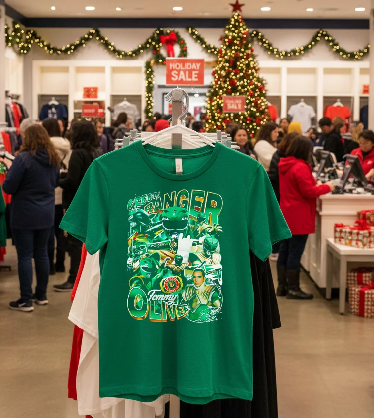 Green Ranger Tommy Oliver Superman Graphic - green-t-shirt Green Ranger Tommy Oliver Superman Graphic Green T Shirt