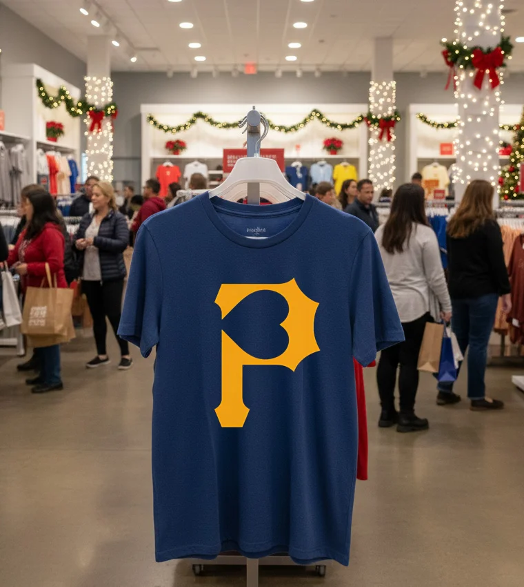 Heart Of Pittsburgh - navy-t-shirt Heart Of Pittsburgh Navy T Shirt