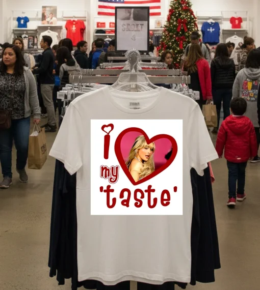 I Love My Taste   White T Shirt