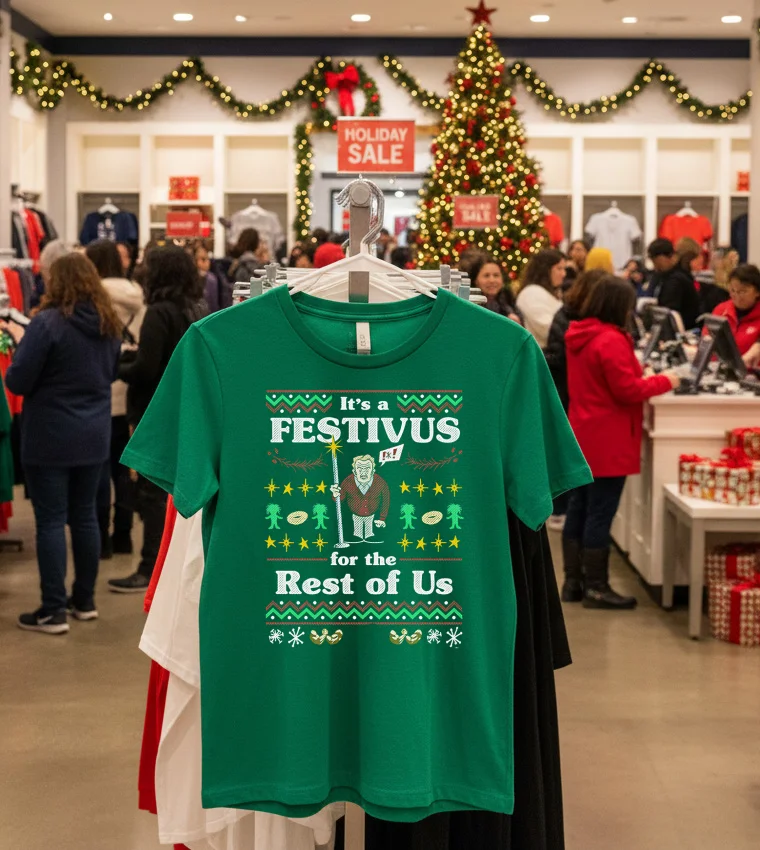 It S A Festivus For The Rest Of Us Christmas - green-t-shirt It S A Festivus For The Rest Of Us Christmas Green T Shirt