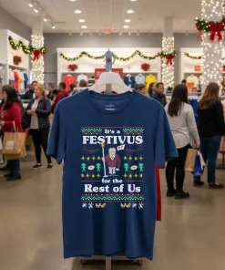 It s a Festivus for the Rest of Us christmas funy colorful t-shirt