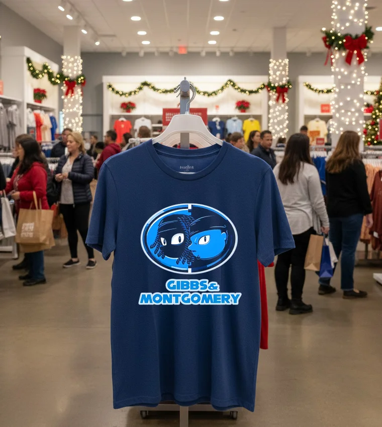 Jahmyr Gibbs David Montgomery Detroit Lions - navy-t-shirt Jahmyr Gibbs David Montgomery Detroit Lions Navy T Shirt