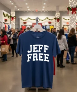 Jeff Free Young Thug Navy T Shirt