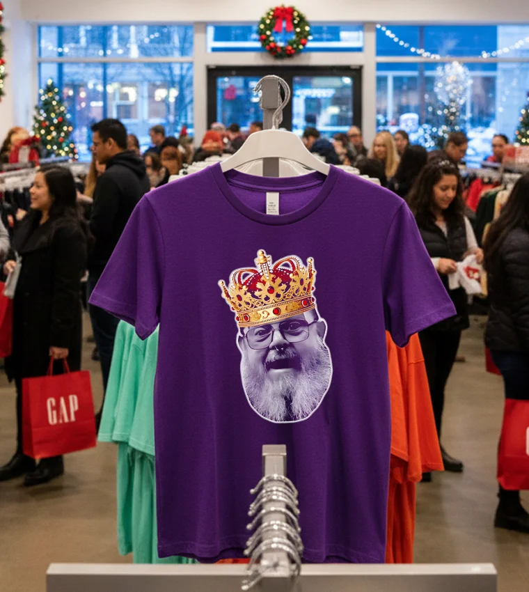 King Chop - purple-t-shirt King Chop Purple T Shirt