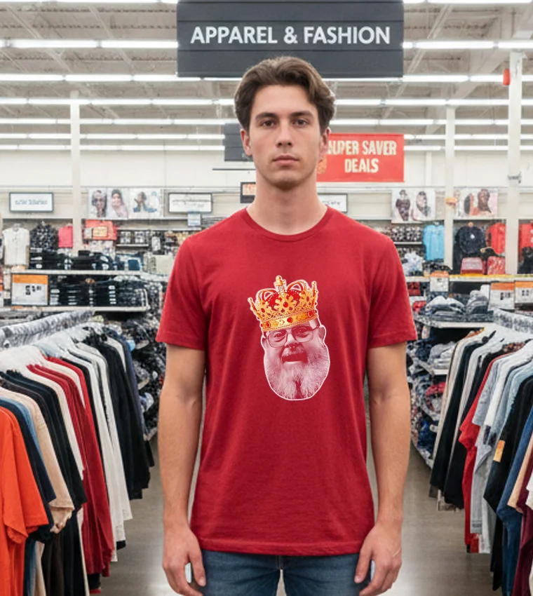 King Chop - red-t-shirt King Chop Red T Shirt