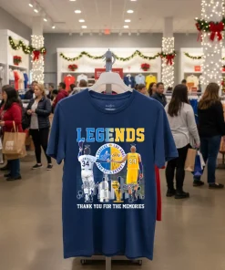 Legends Los Angeles Dodgers Thank You For The Memories funy colorful t-shirt