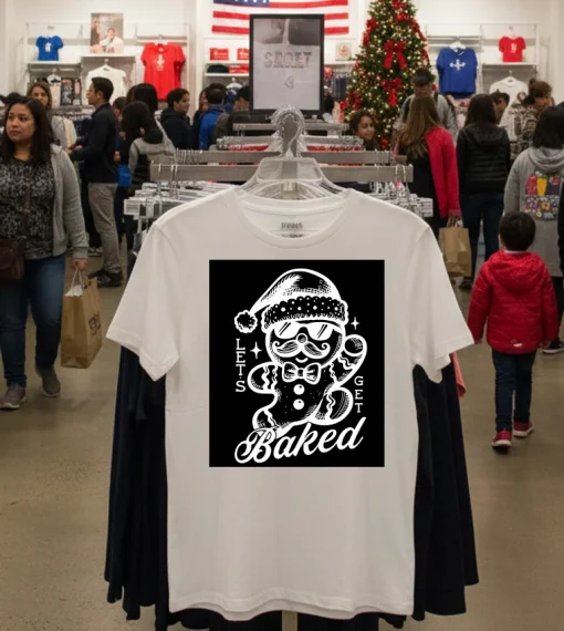Let S Get Baked   White T Shirt