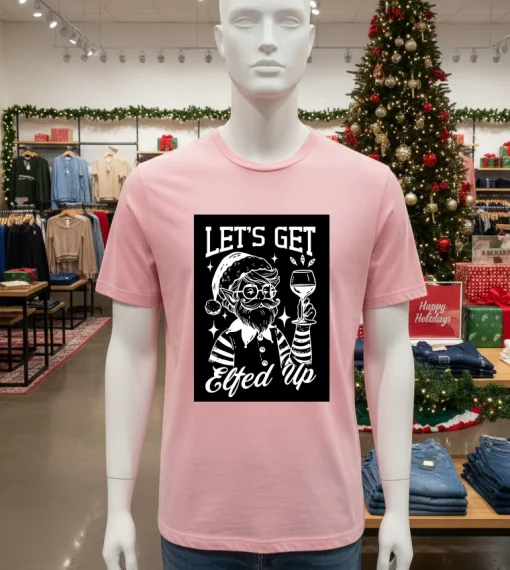 Let S Get Elted Up   Pink T Shitr