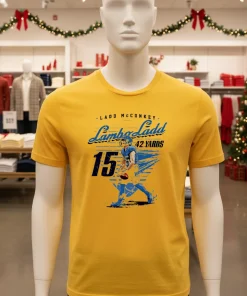 Los Angeles Chargers Ladd Mcconkey Lambo Ladd   Yellow T Shirt