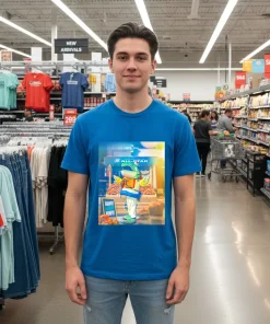 Mariners Salmon Run All Star Game funy colorful t-shirt