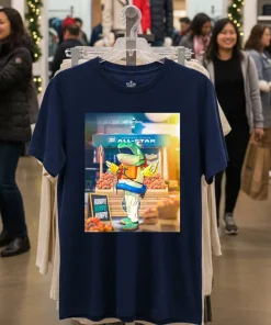 Mariners Salmon Run All Star Game   Navy T Shirt