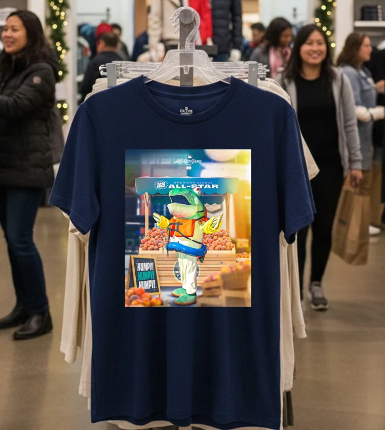 Mariners Salmon Run All Star Game - navy-t-shirt Mariners Salmon Run All Star Game Navy T Shirt