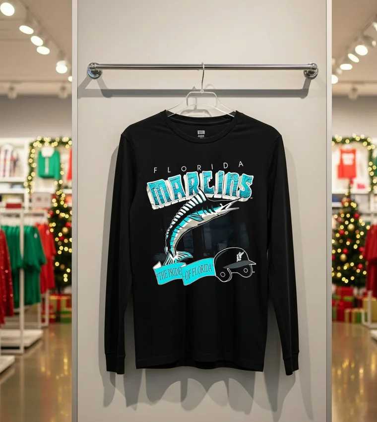 Miami Florida Marlins 1994 - back-t-shirt Miami Florida Marlins 1994 Back T Shirt