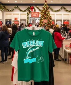 Miami Florida Marlins 1994 funy colorful t-shirt