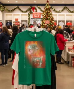 Moo Deng Bouncy Pig in Thai Fire Picture The Cute Baby Hippo funy colorful t-shirt