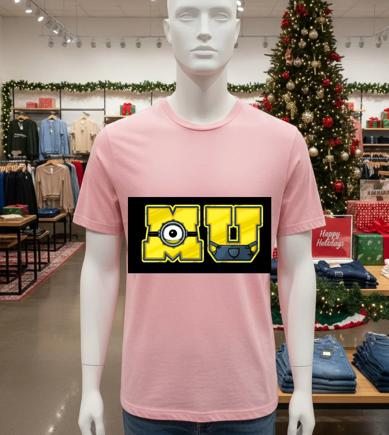 Mu Minion University - pink-t-shitr Mu Minion University Pink T Shitr