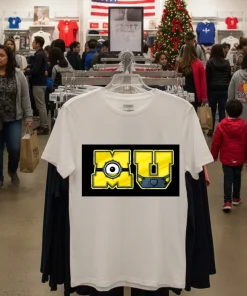MU Minion University funy colorful t-shirt