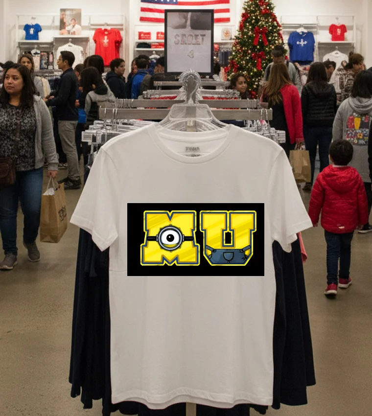 Mu Minion University - white-t-shirt Mu Minion University White T Shirt