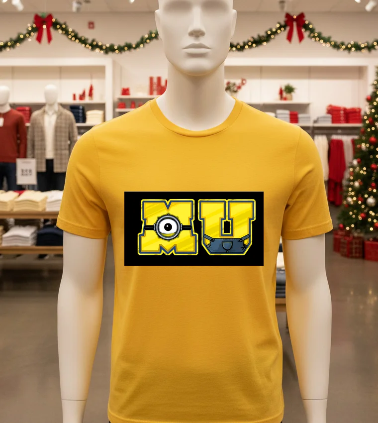 Mu Minion University - yellow-t-shirt Mu Minion University Yellow T Shirt