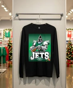 New York Jets Robot Anime funy colorful t-shirt