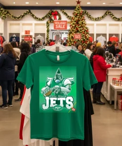 New York Jets Robot Anime funy colorful t-shirt