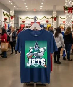 New York Jets Robot Anime funy colorful t-shirt