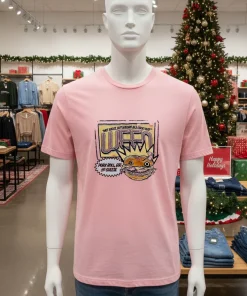 Not Right But Wrong In A Good Way Weed Pork Roll Egg And Cheese Retro T   Pink T Shitr