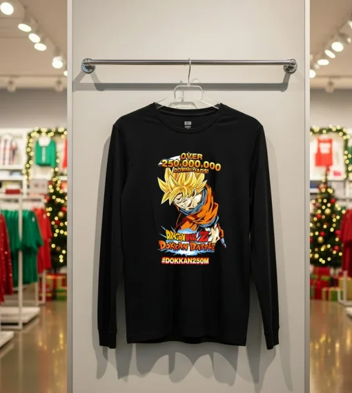 Over 250M Downloads Dragon Ball Z Dokkan Battle   Back T Shirt