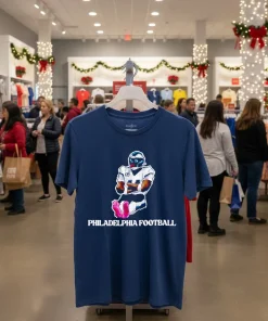 Philadelphia Football Just Chillin Birds T   Navy T Shirt